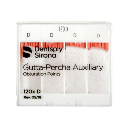 MAILLEFER GUTTA PERCHA HULPSTIFTEN (AUXILIARY POINTS) D 120st