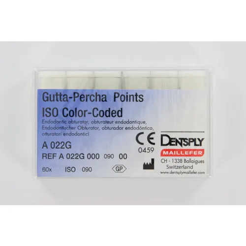 MAILLEFER GUTTA PERCHA POINTS .02 NR.90 WIT (60st)