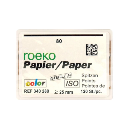 ROEKO PAPERPOINTS ISO-COLOR NR.80 ZWART (120st)