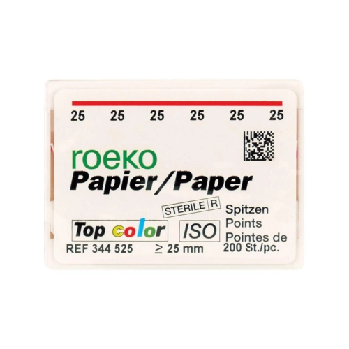 ROEKO PAPERPOINTS TOP-COLOR NR.25 ROOD (200st)