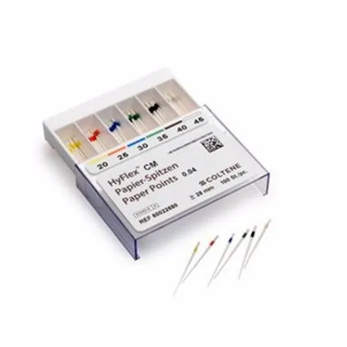 COLTENE HYFLEX PAPERPOINTS .04 ASSORTED 20-45 (100st) 60022680