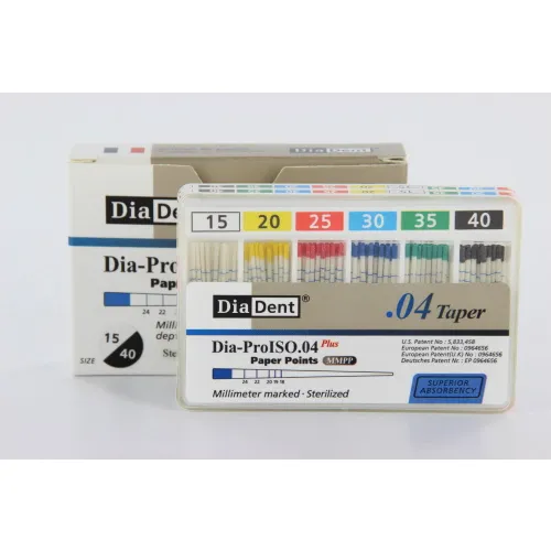 DIADENT PAPERPOINTS .04 ASSORTED NR.15-40 (60st)