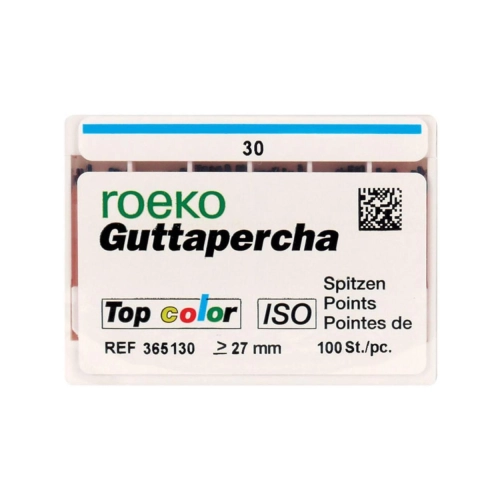 ROEKO GUTTA PERCHA POINTS TOP-COLOR NR.30 BLAUW (100st)