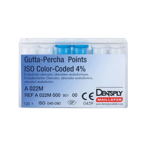 MAILLEFER GUTTA PERCHA POINTS .04 ASSORTED NR.45-90 (120st)