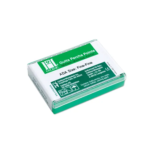 HYGENIC GUTTA PERCHA POINTS F-FINE H01222 (100st)