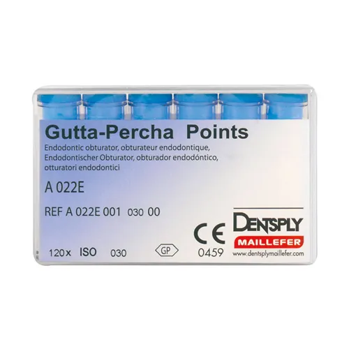 MAILLEFER GUTTA PERCHA POINTS NR.30 WIT (120st)