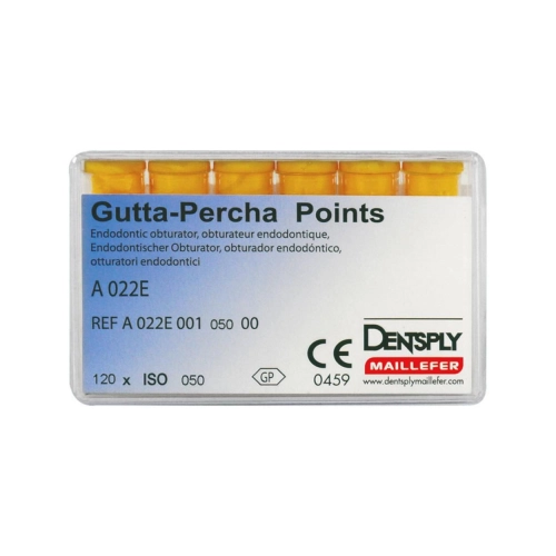 MAILLEFER GUTTA PERCHA POINTS NR.50 WIT (120st)