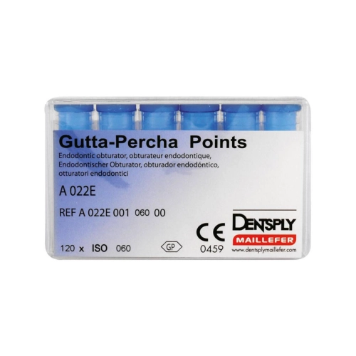 MAILLEFER GUTTA PERCHA POINTS NR.60 WIT (120st)