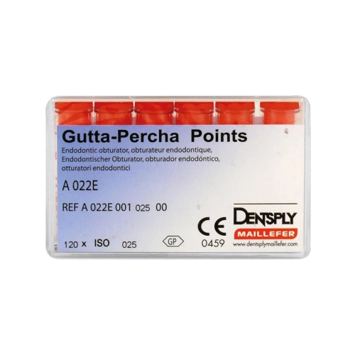 MAILLEFER GUTTA PERCHA POINTS NR.25 WIT (120st)
