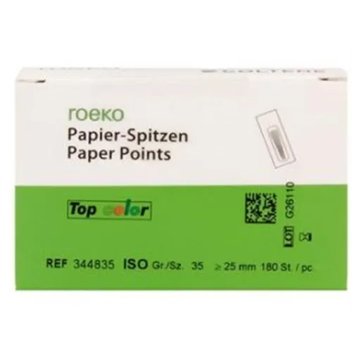 ROEKO PAPERPOINTS TOP-COLOR CELLPACK NR.70 GROEN (180st)