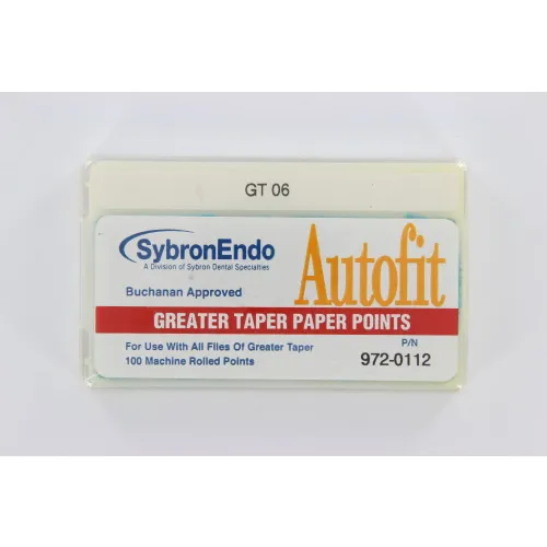 KERR ENDO ANALYTIC AUTOFIT GREATER TAPER PAPERPOINTS.06 (100st)