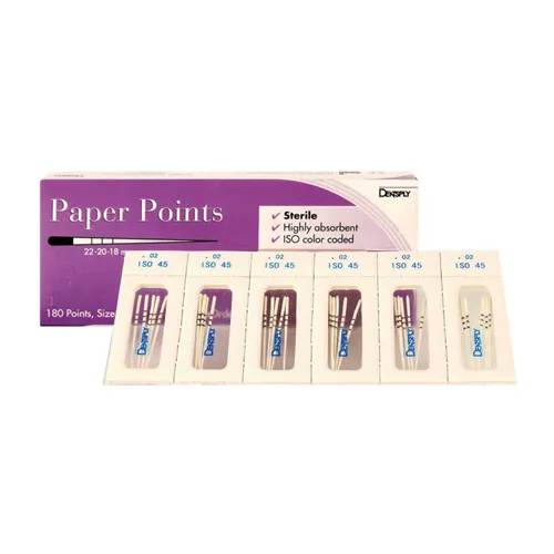 DETREY CELLPACK PAPERPOINTS NR.45 (180st)