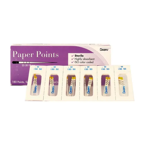 DENTSPLY SIRONA CELLPACK PAPERPOINTS NR.50 (180st)