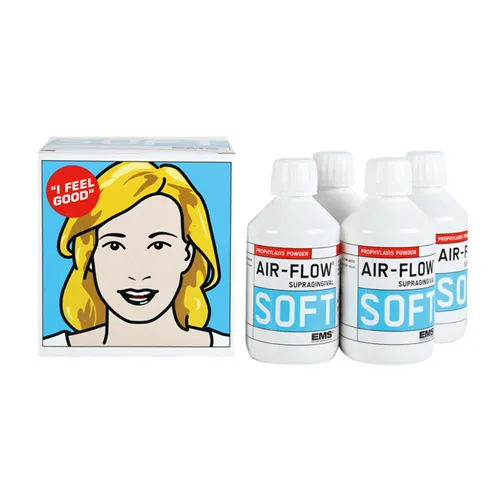 EMS AIRFLOW HANDY PROPHYLAXIS POEDER SOFT 65µm (4x200gr/40µm)