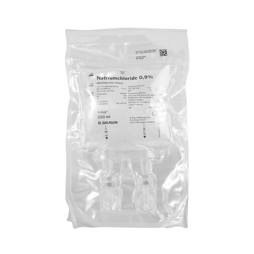 B. BRAUN NATRIUMCHLORIDE 0,9% IN ZAK (250ml)