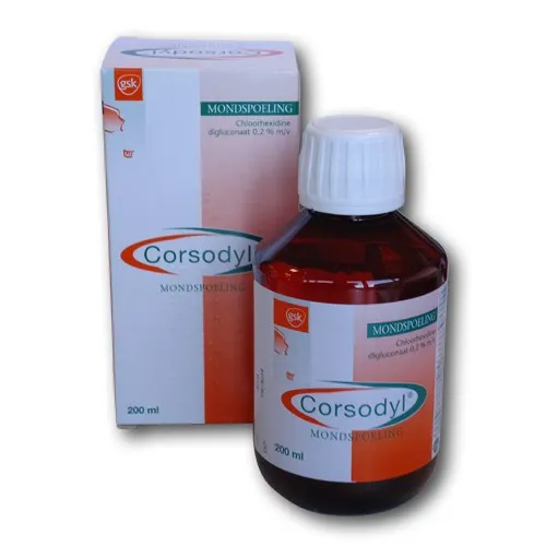 SMITHKLINE CORSODYL VLOEISTOF (300ml)