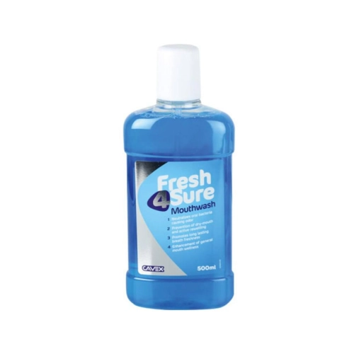 CAVEX FRESH 4SURE MONDSPOELING (500ml)