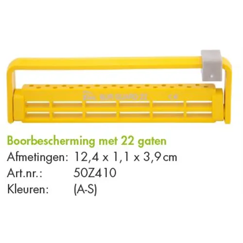 ZIRC STERI BUR GUARD BORENBLOK WIT 22-GAT 50Z410A