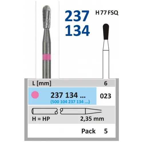 HORICO HP CARBIDE FRAIS 237134/023 (5st)