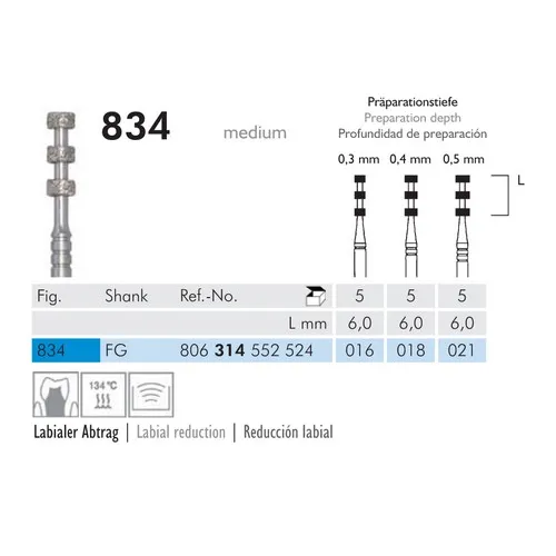 MEISINGER FG DIAMANT 834/016 (5st)