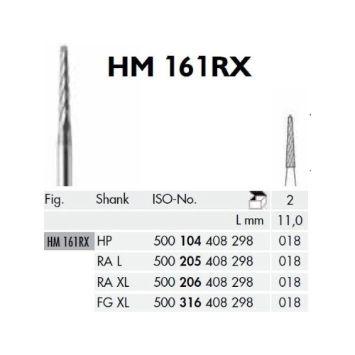 MEISINGER FG-XL CARBIDE 161RX018 (2st)