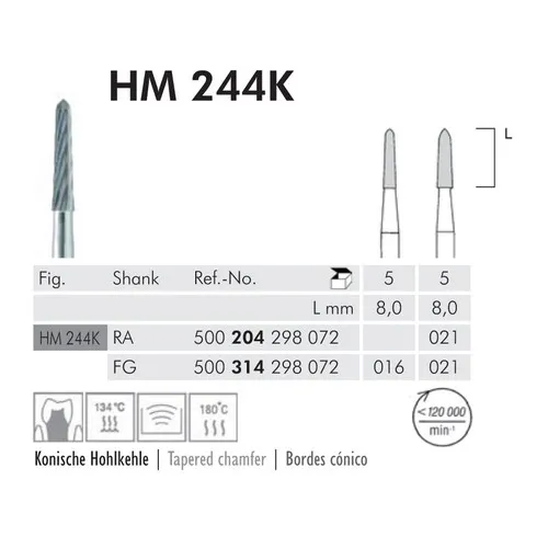MEISINGER FG BOOR 244K016 (5st)