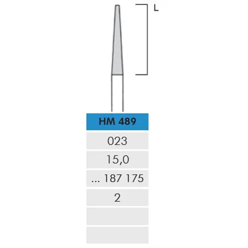 MEISINGER HP CARBIDE FRAIS 489S023 (2st)