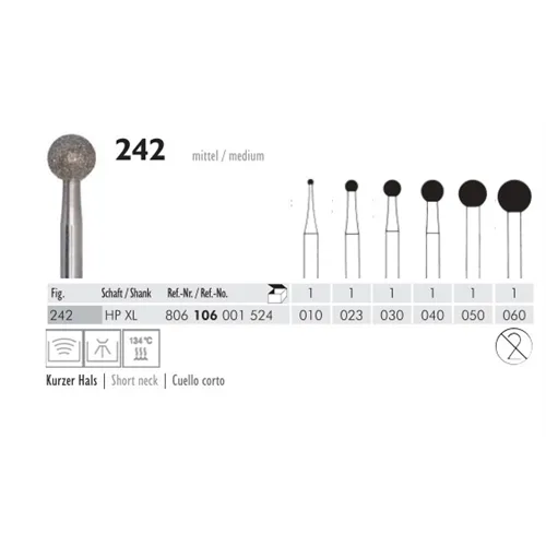 MEISINGER HP-XL DIAMANT FRAIS 242/040 (1st)