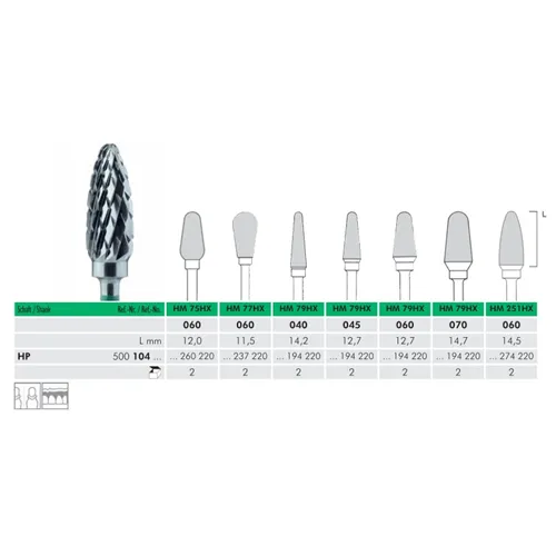 MEISINGER HP CARBIDE FRAIS DBS HM79HX045 (2st)