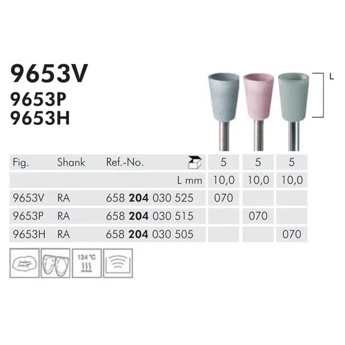 MEISINGER RA POLIJSTCUPS 9653P070 (5st)