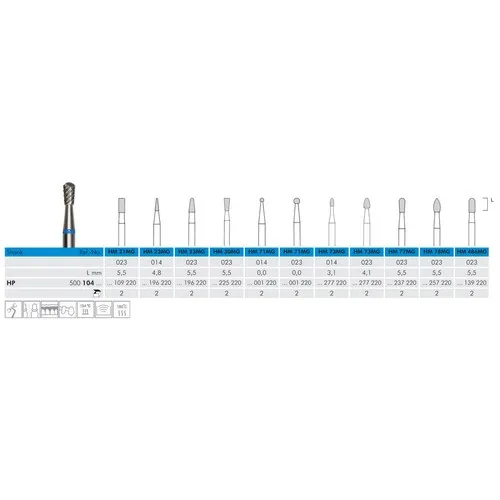 MEISINGER HP CARBIDE MINI-FRAIS DBS 77MG023 (1st)