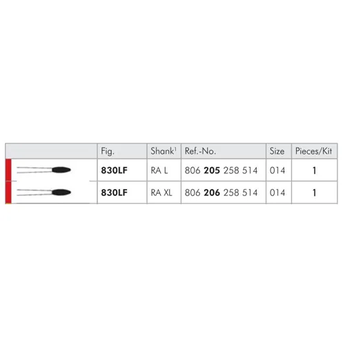 MEISINGER RA DIAMANT 830LF014 (5st)