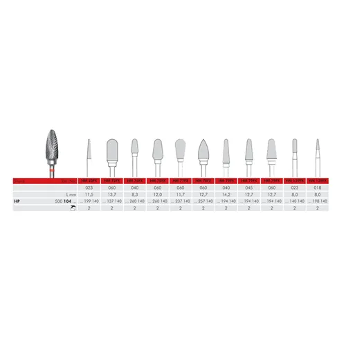 MEISINGER HP CARBIDE FRAIS 129FX023 (2st)