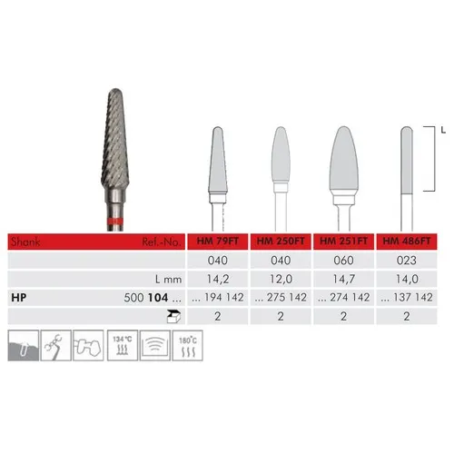 MEISINGER HP CARBIDE FRAIS DBS 79FT040 (1st)