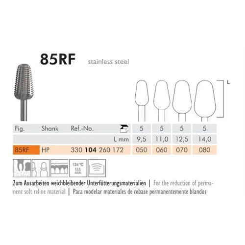 MEISINGER HP FRAIS 85RF060 (5st)