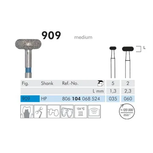 MEISINGER RA DIAMANT 909/035 (5st)