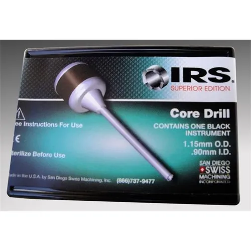 SAN DIEGO INSTRUMENT REMOVAL SYSTEM CORE DRILL ZWART (1st)