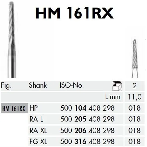 MEISINGER RA-XL BOREN 161RX018 (2st)