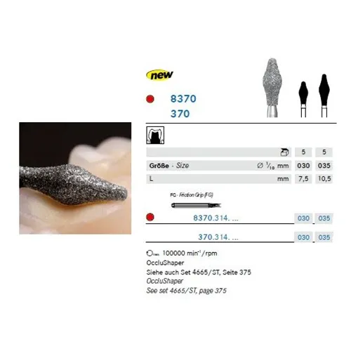 KOMET FG DIAMANT 370/030 (5st)