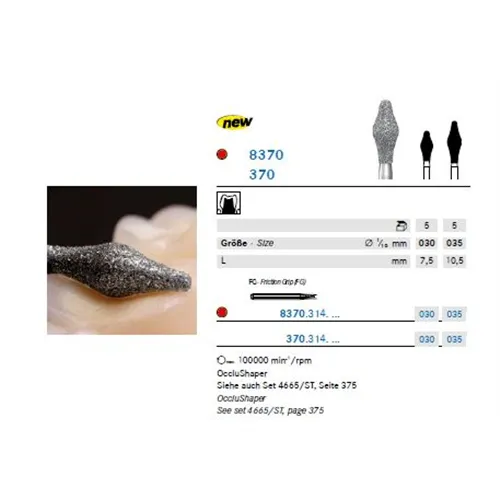 KOMET FG DIAMANT 8370/035 (5st)