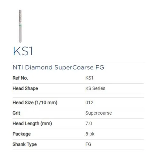 FG JET DIAMOND SUPERGROF BOREN NR.KS1/012 (5st)