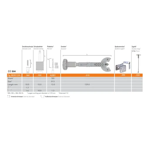 MEISINGER BENEX EXTRACTION SCREW 060