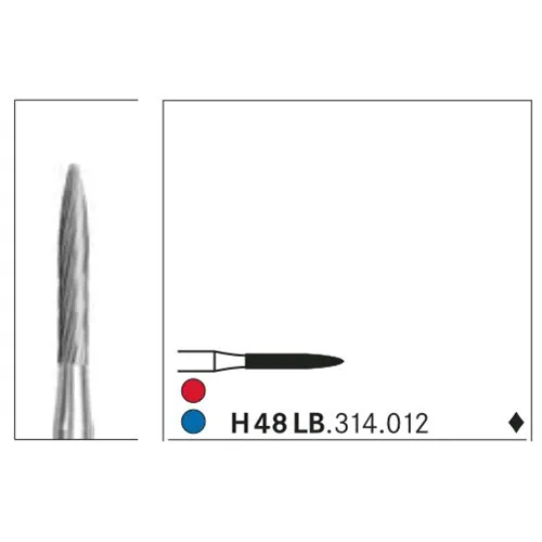KOMET FG CARBIDE H48LB012 (5st)