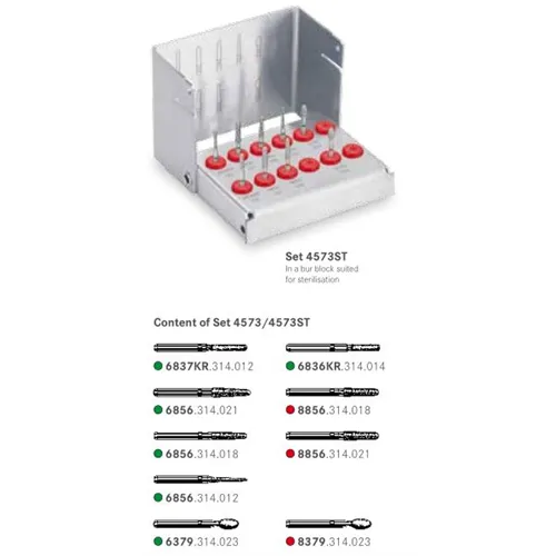 KOMET EXPERT SET FOR CERAMIC CROWNS NR.4573ST.314