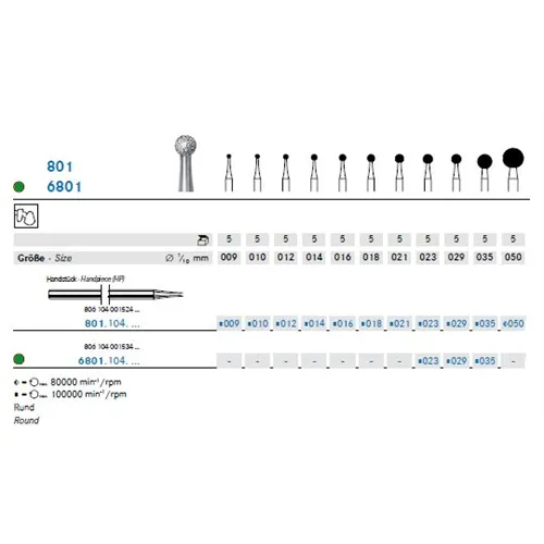 KOMET HP DIAMANT 801/014 (5st)
