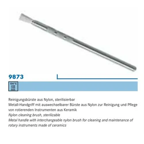 KOMET BORENBORSTEL NYLON STERILISEERBAAR TBV KERAMIEK