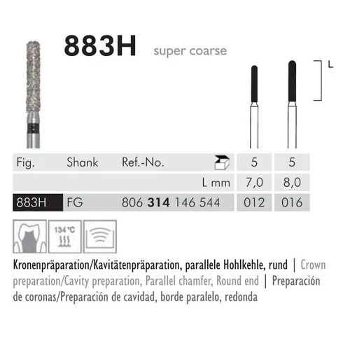 MEISINGER FG DIAMANT 883H016 (5st)