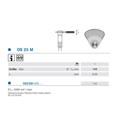 KOMET OS25M140 REFILL (1st)