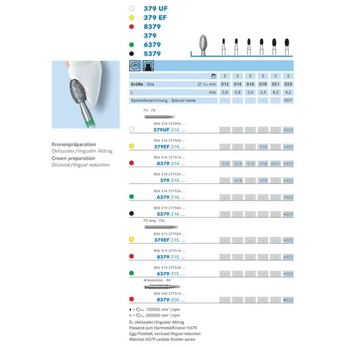 KOMET FGL DIAMANT 8379/023 (5st)