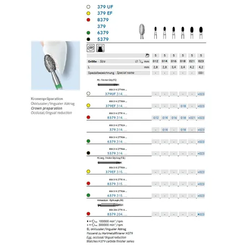 KOMET RA DIAMANT 8379/023 (5st)